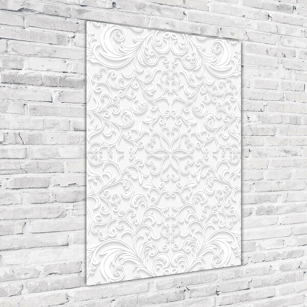 Bild aus glas vertikales Ornamente