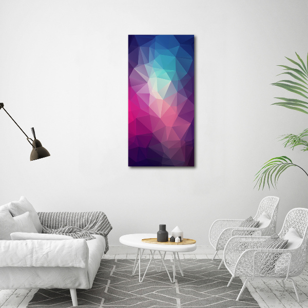 Bild aus glas vertikales Abstrakter Hintergrund