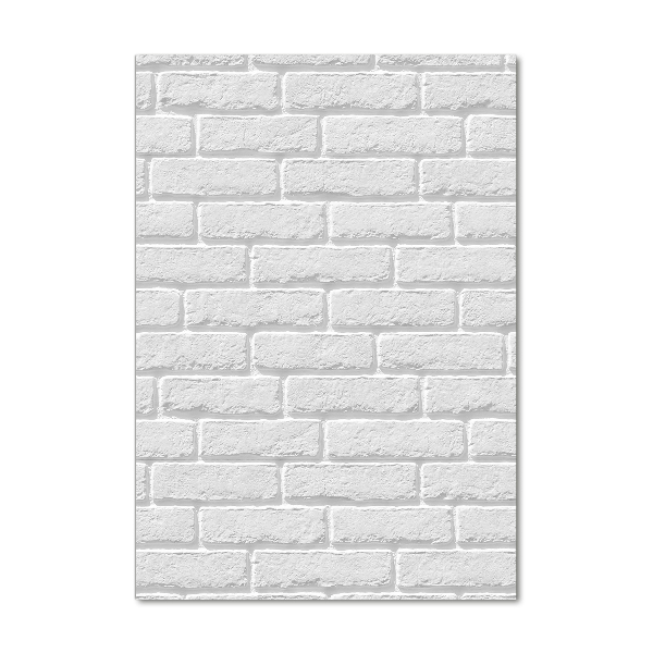 Foto auf glas vertikales Ziegelmauer