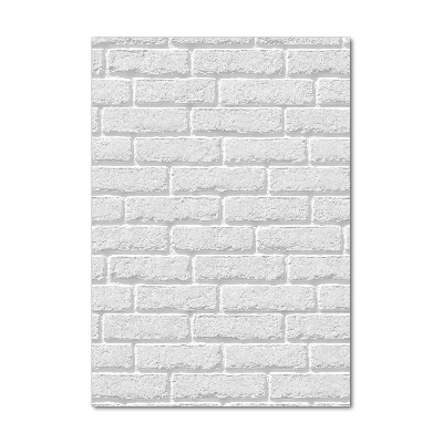 Foto auf glas vertikales Ziegelmauer