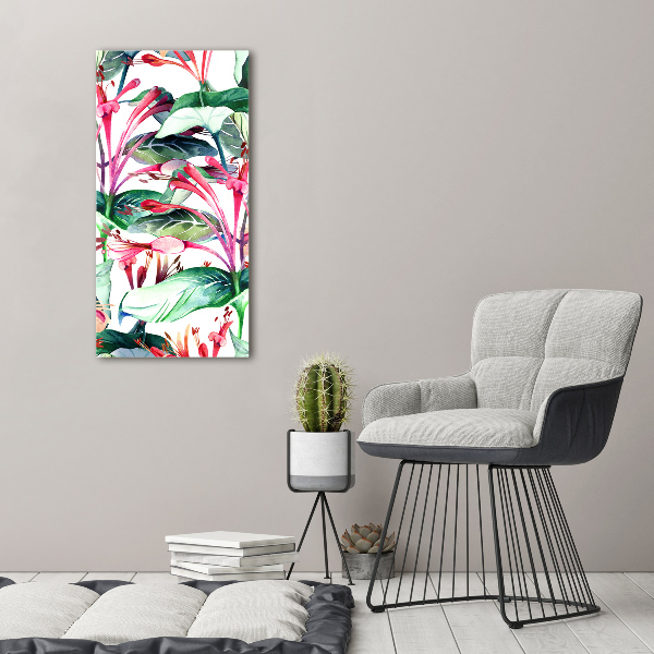 Foto auf glas vertikales Geißblatt