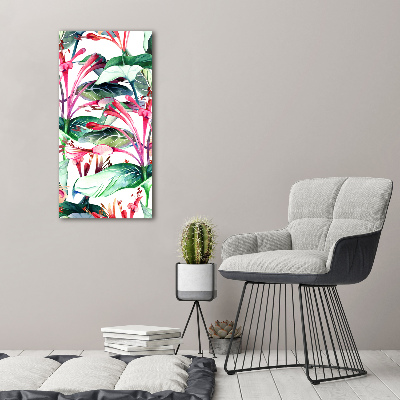 Foto auf glas vertikales Geißblatt