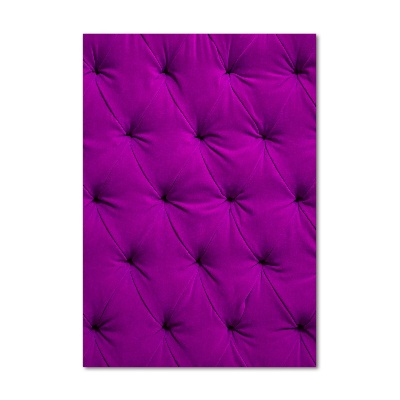 Foto auf glas vertikales Samtwand