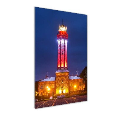 Glasbild vertikales Niechorze, Polen