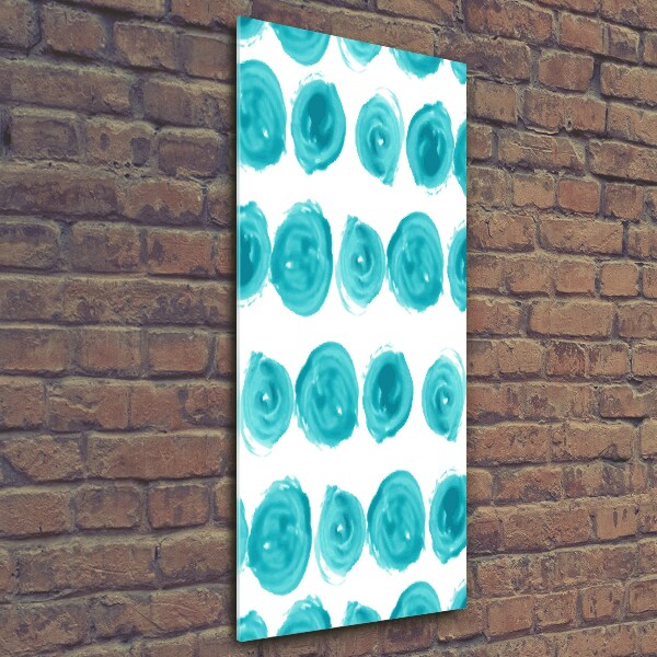 Bild aus glas vertikales Punkte