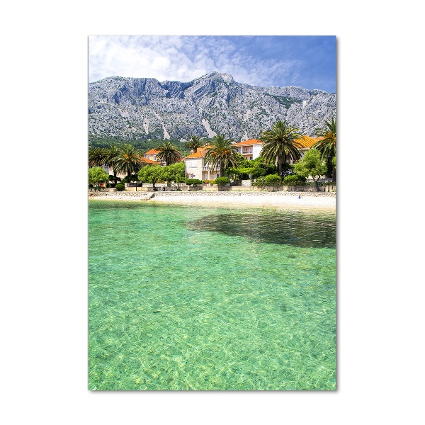 Foto auf glas vertikales Strand in Kroatien
