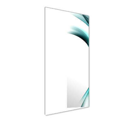 Foto auf glas vertikales Abstrakte Wellen