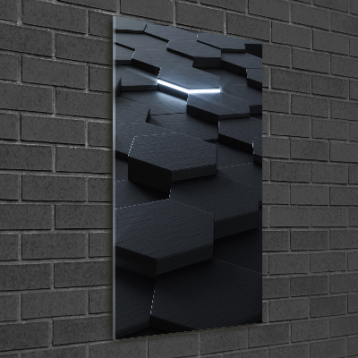 Bild aus glas vertikales Abstraktion