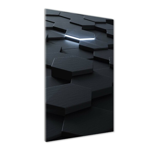 Bild aus glas vertikales Abstraktion