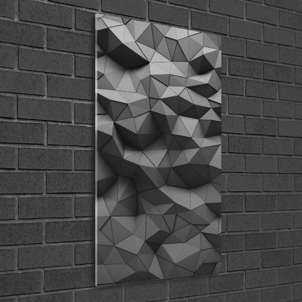 Foto auf glas vertikales Abstrakter 3D-Hintergrund