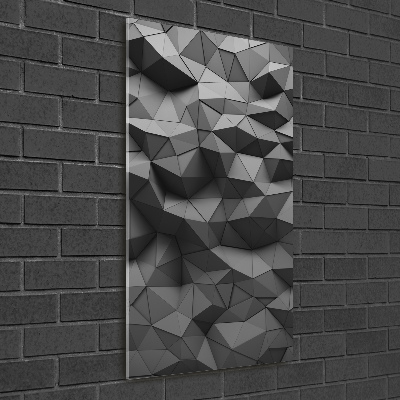 Foto auf glas vertikales Abstrakter 3D-Hintergrund