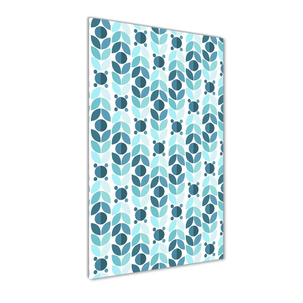 Bild aus glas vertikales Geometrischer Hintergrund