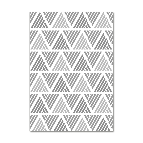 Bild aus glas vertikales Geometrischer Hintergrund