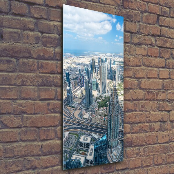 Foto auf glas vertikales Wolkenkratzer