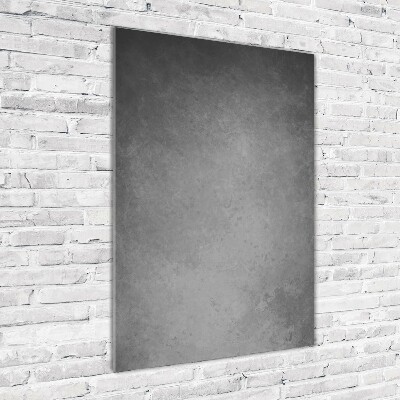 Glasbild vertikales Betonhintergrund