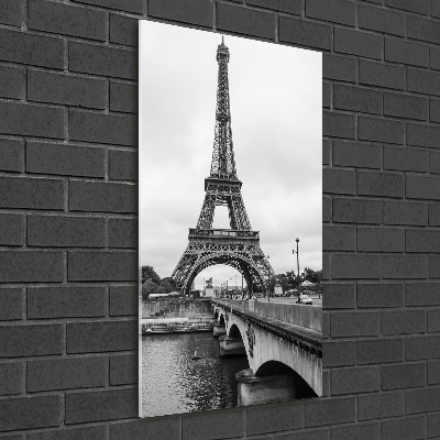 Foto auf glas vertikales Eiffelturm Paris