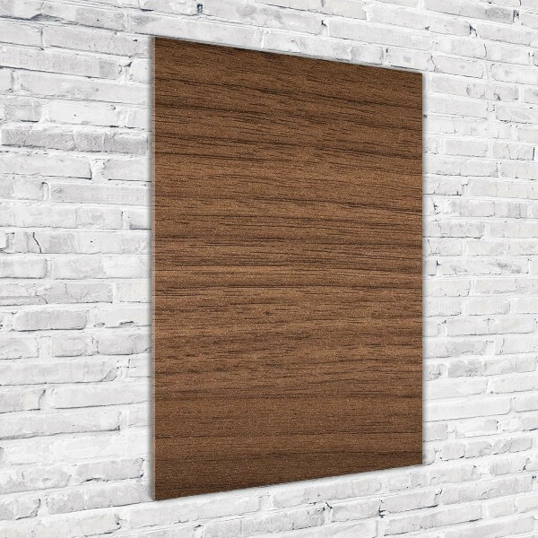 Foto auf glas vertikales Holzhintergrund