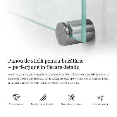 Glas für Küchenrückwand transparent 