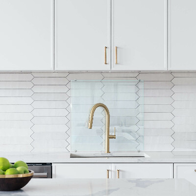 Glas für Küchenrückwand transparent 