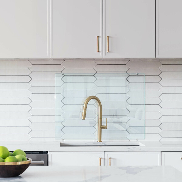 Glas für Küchenrückwand transparent 