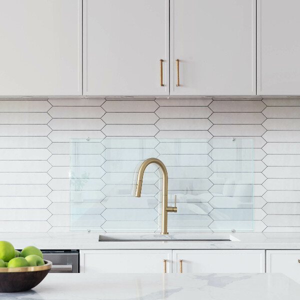 Glas für Küchenrückwand transparent 