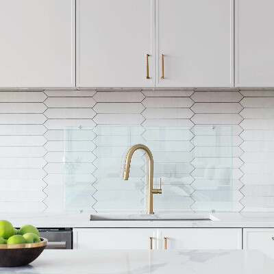 Glas für Küchenrückwand transparent 