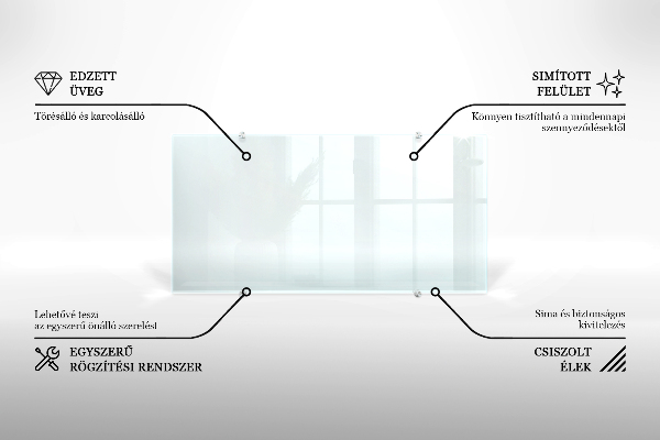 Glas für Küchenrückwand transparent 