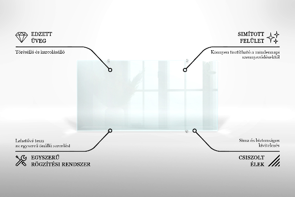 Glas für Küchenrückwand transparent 