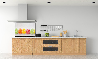 Platte für Küchenrückwand Bunte Geleebohnen