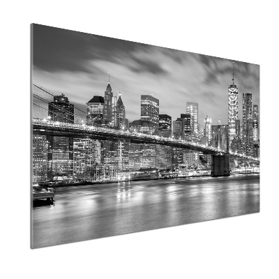 Glasrückwand für die küche Manhattan, New York