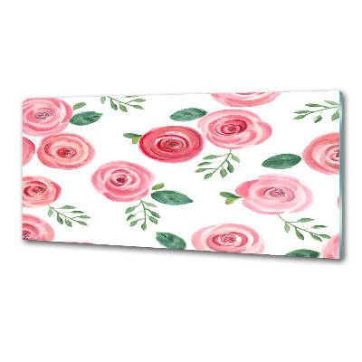 Küchen wandpaneel Rosen