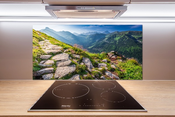 Küchen wandpaneel Sonnenaufgang in den Tatra-Bergen