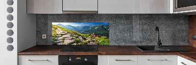 Küchen wandpaneel Sonnenaufgang in den Tatra-Bergen