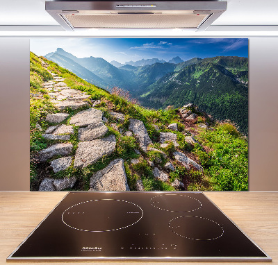 Küchen wandpaneel Sonnenaufgang in den Tatra-Bergen