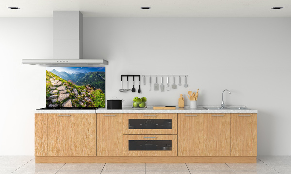 Küchen wandpaneel Sonnenaufgang in den Tatra-Bergen