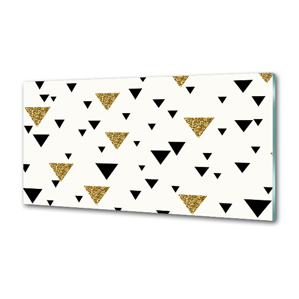 Platte für Küchenrückwand Dreieckshintergrund