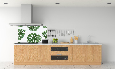 Platte für Küchenrückwand Monstera