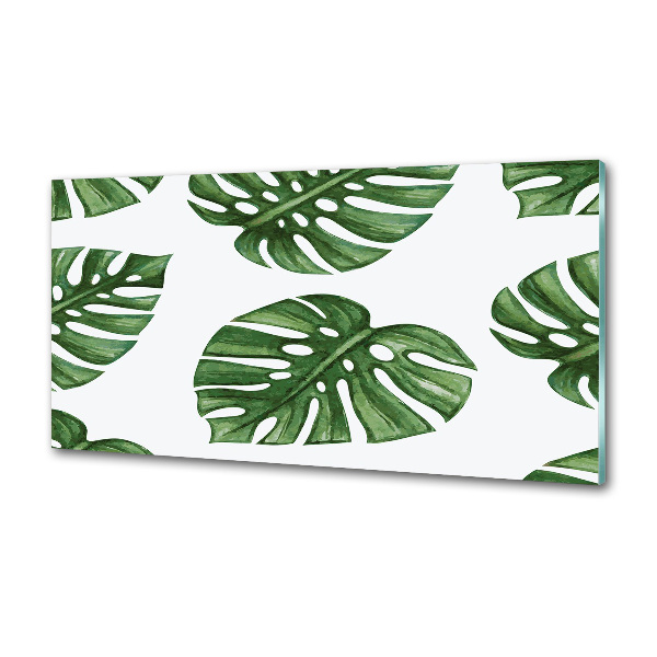 Platte für Küchenrückwand Monstera