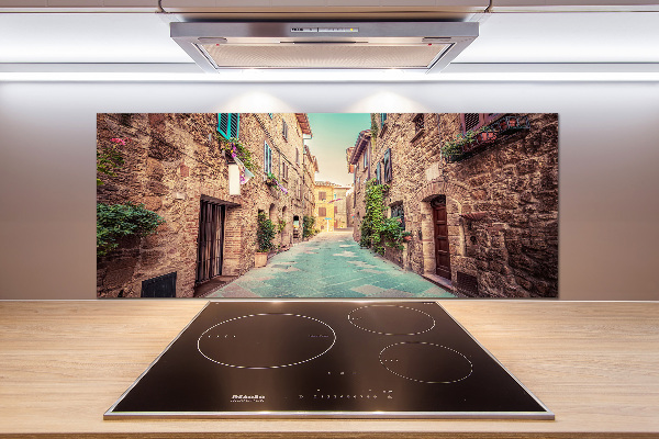 Glasrückwand für die küche Italienische Straßen