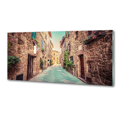 Glasrückwand für die küche Italienische Straßen