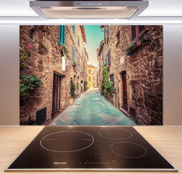 Glasrückwand für die küche Italienische Straßen