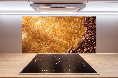 Glasrückwand für die küche Kaffeebohnen