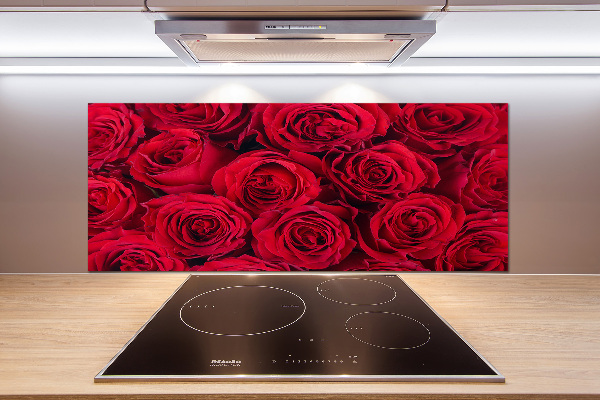 Küchen wandpaneel Rosen