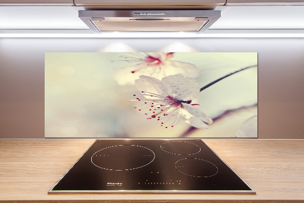 Platte für Küchenrückwand Kirschblüte