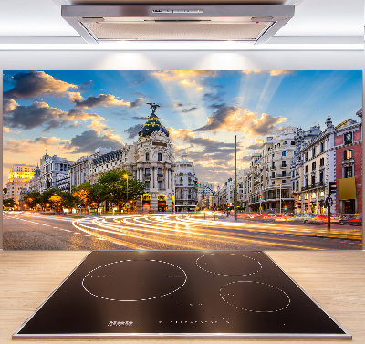 Platte für Küchenrückwand Madrid, Spanien