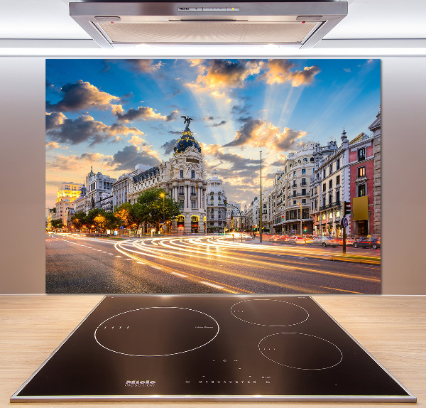 Platte für Küchenrückwand Madrid, Spanien