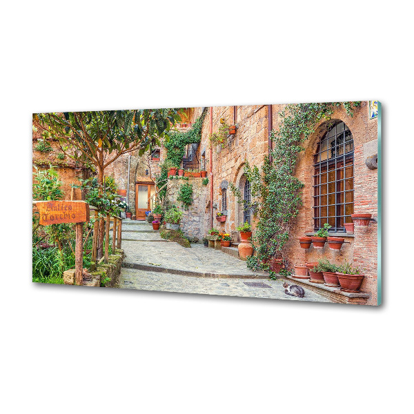 Glasrückwand für die küche Italienische Straßen