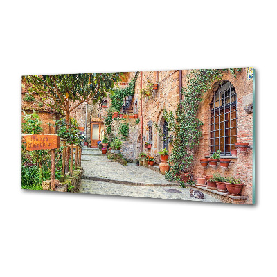 Glasrückwand für die küche Italienische Straßen