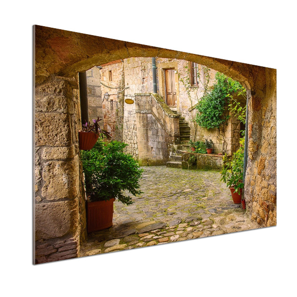 Glasrückwand für die küche Italienische Straßen