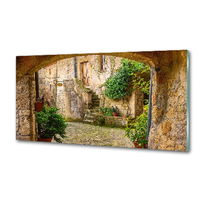 Glasrückwand für die küche Italienische Straßen